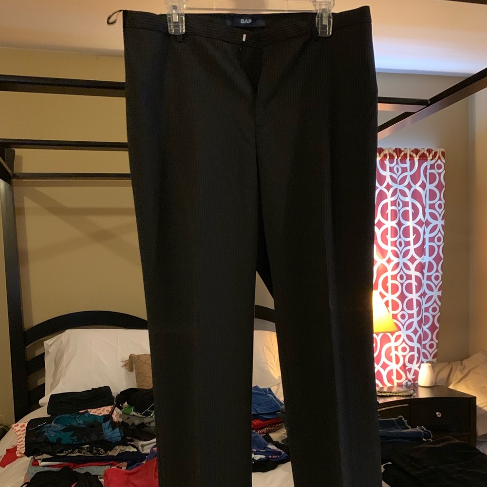 Gap pinstripe pants